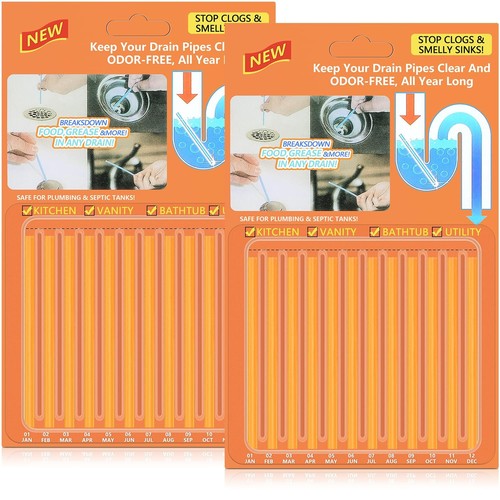 Drain cleaner sticks pack - cleaner, of