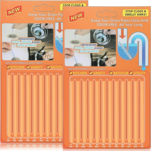 Drain cleaner sticks - sticks, of
