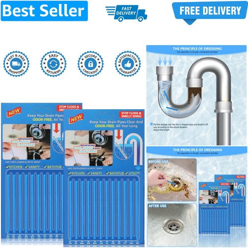 Drain cleaner sticks pack - pack, of