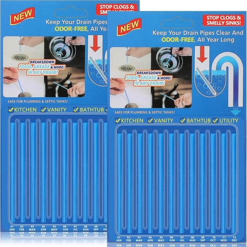 Easy flow drain sticks pack - drain,