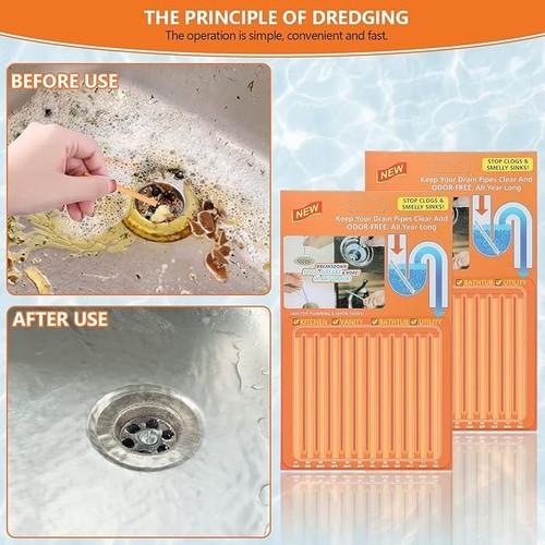 Saisn drain cleaner sticks - drain,