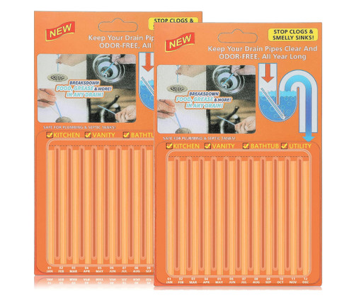 Drain cleaner sticks pack - drain, of
