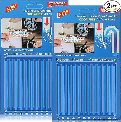 Drain cleaner sticks pack - cleaner,